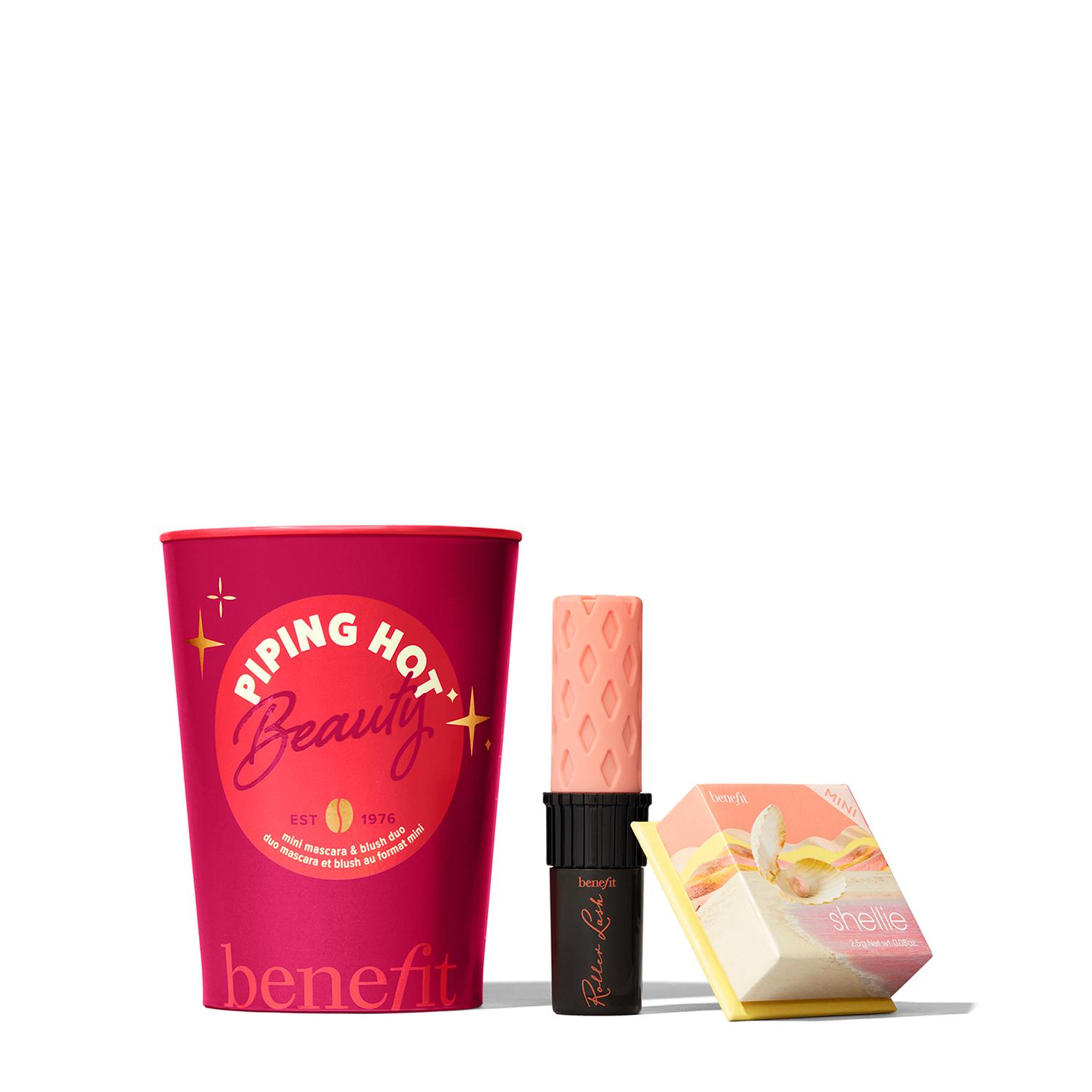 PIPING HOT BEAUTY (DUO DE MINI MASCARA DE PESTAÑAS Y RUBOR)